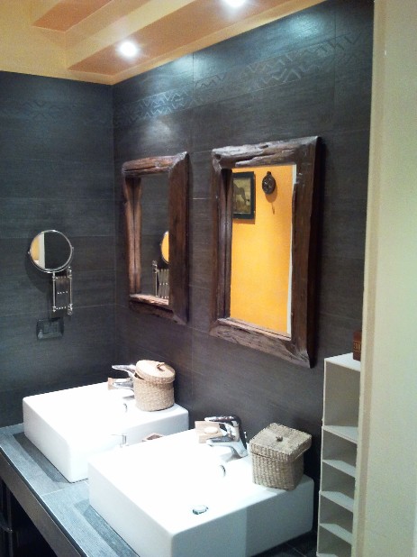 the bathroom in Garofalo Milan