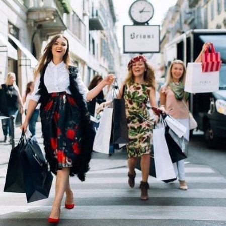 Milan Shopping shopping in Corso Buenos Aires Milan Italy