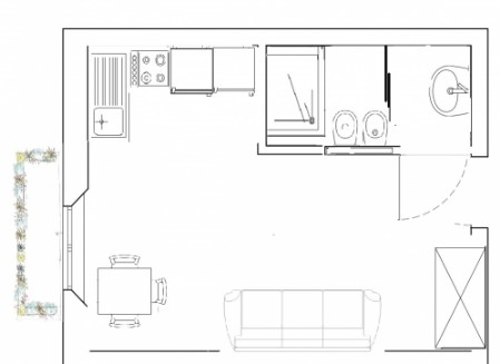 Padova solution II the apartment plan