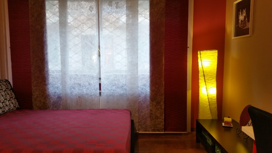 Red room in Garofalo House Red room in Garofalo House