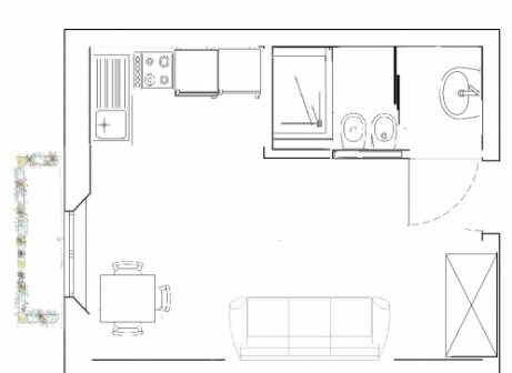 Padova solution II the apartment plan